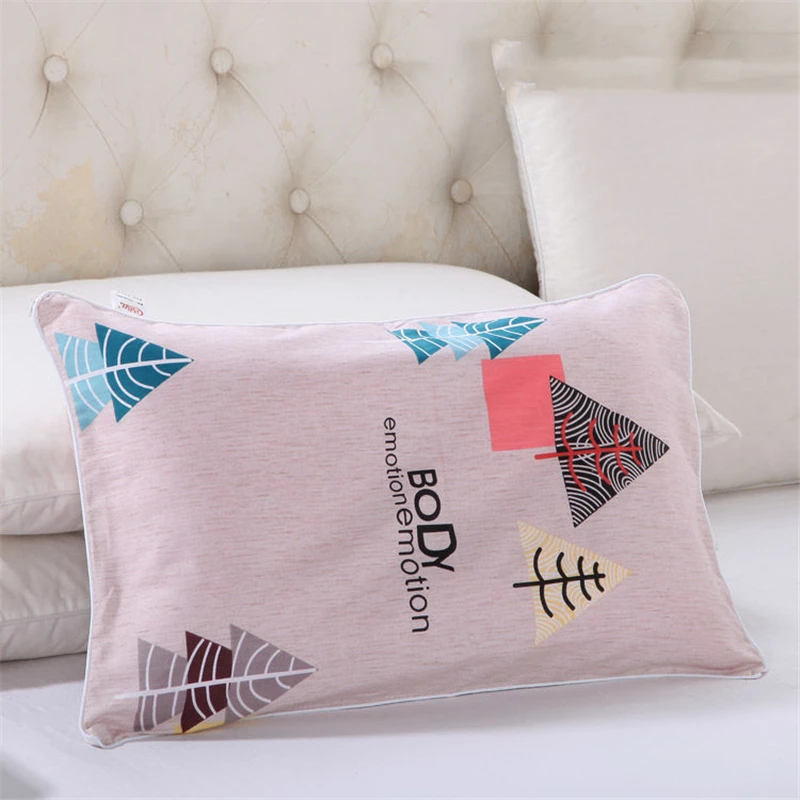 High Quality Cartoon Pillowcase Cotton Children Bed Pillow Cover 38*58cm Latex Memory Pillowcase Baby Comfortable Pillow Cover