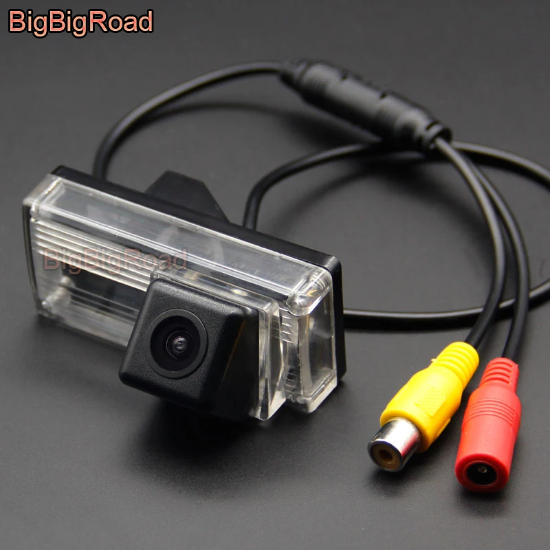 

BigBigRoad Vehicle Wireless Rear View Camera HD Color Image For Toyota Land Cruiser LC 200 LC200 2002- 2014 Prius 2004 - 2009