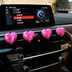 Car Air Freshener Heart Auto Fragrance Outlet Vent Perfume Clip Perfume Interior Decoration Car Accessories for girls