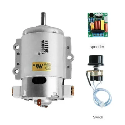 997 DC Motor High-Power 6.35 Axis Accessories Nail Rhinestones Table Saw Table Grinding Motor Wind Turbine