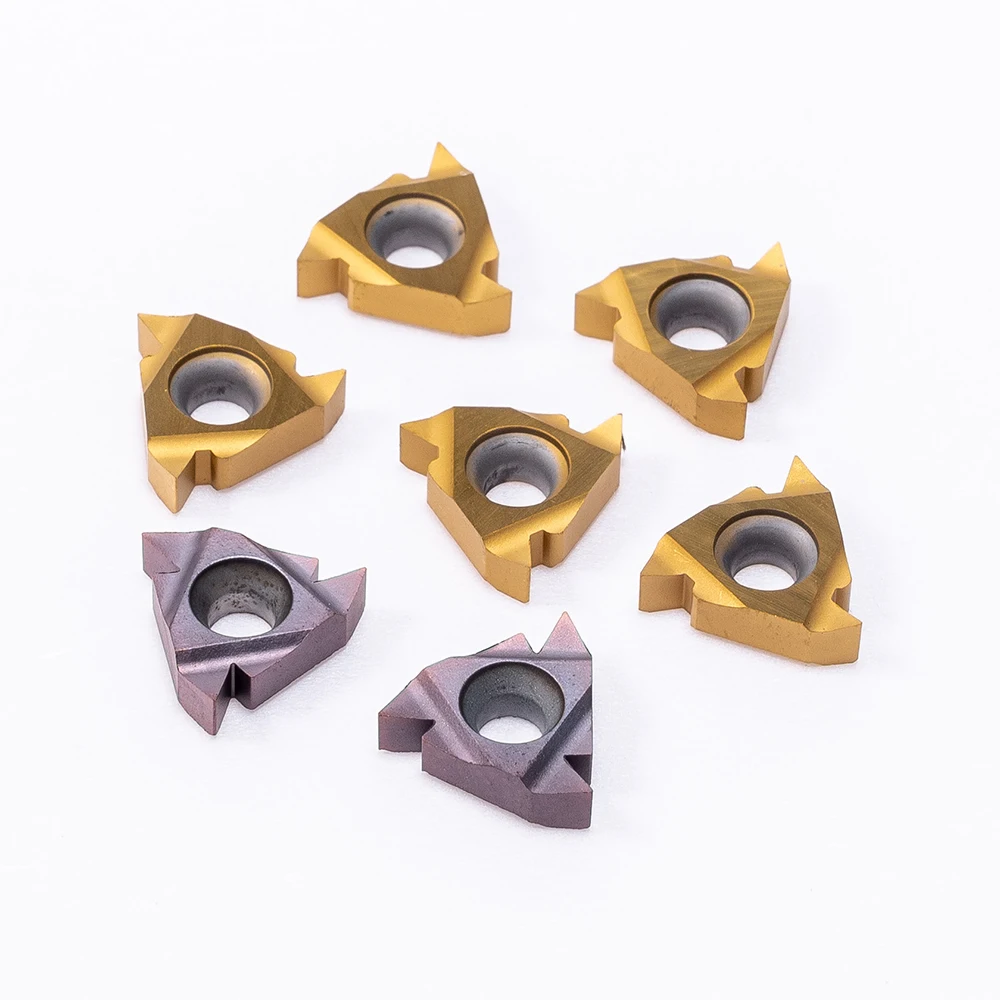 MMT16IR AG60 VP15TF UE6020 US735 End Milling Cutter Turning Tool MMT 16IR Aluminum Carbide Turning Tool CNC Machine Insert