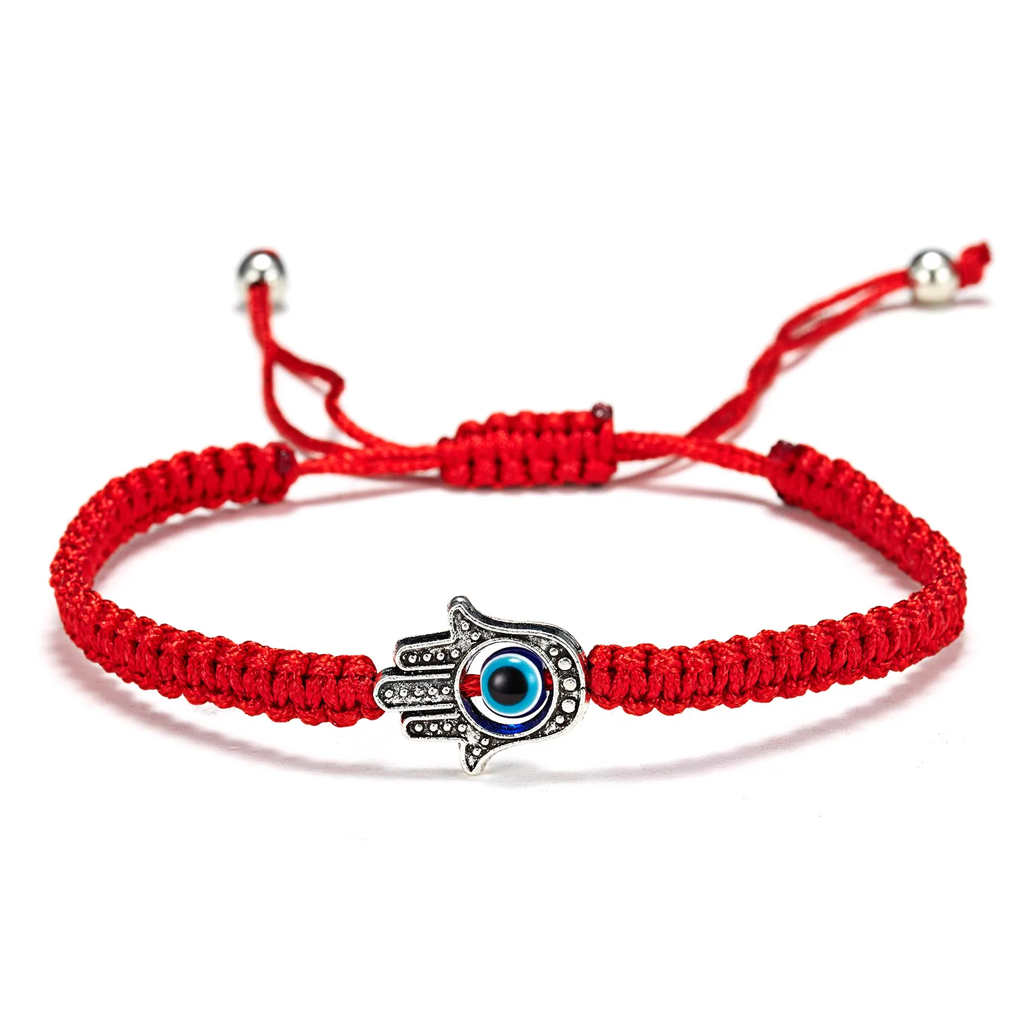 Turkish Lucky Evil Eye Bracelets For Women Handmade Red Thread String Bracelet Charm Lucky Adjustable Rope Friendship Jewelry