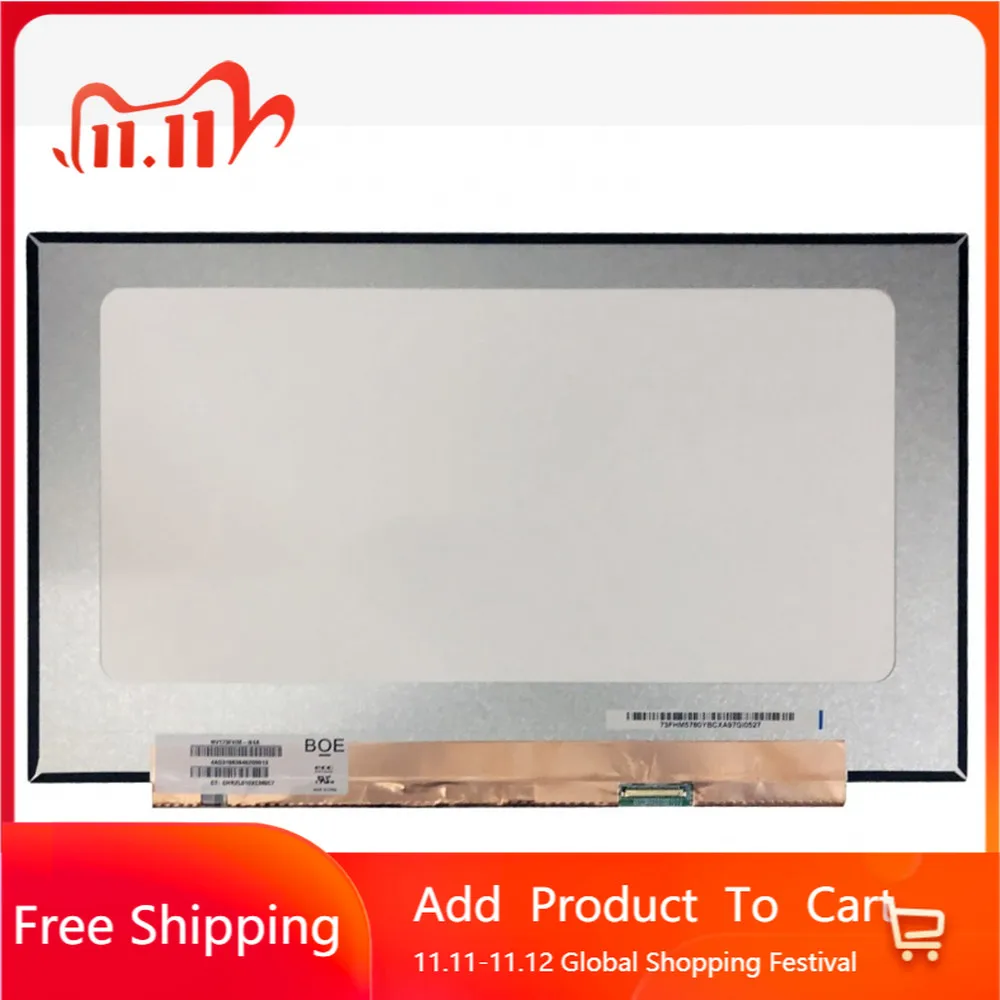 

New 17.3 inch Gaming Laptop LCD Display Screen NV173FHM-N4A NV173FHM N4A 144HZ FHD 1920*1080 EDP 40 Pins Replacement Panel