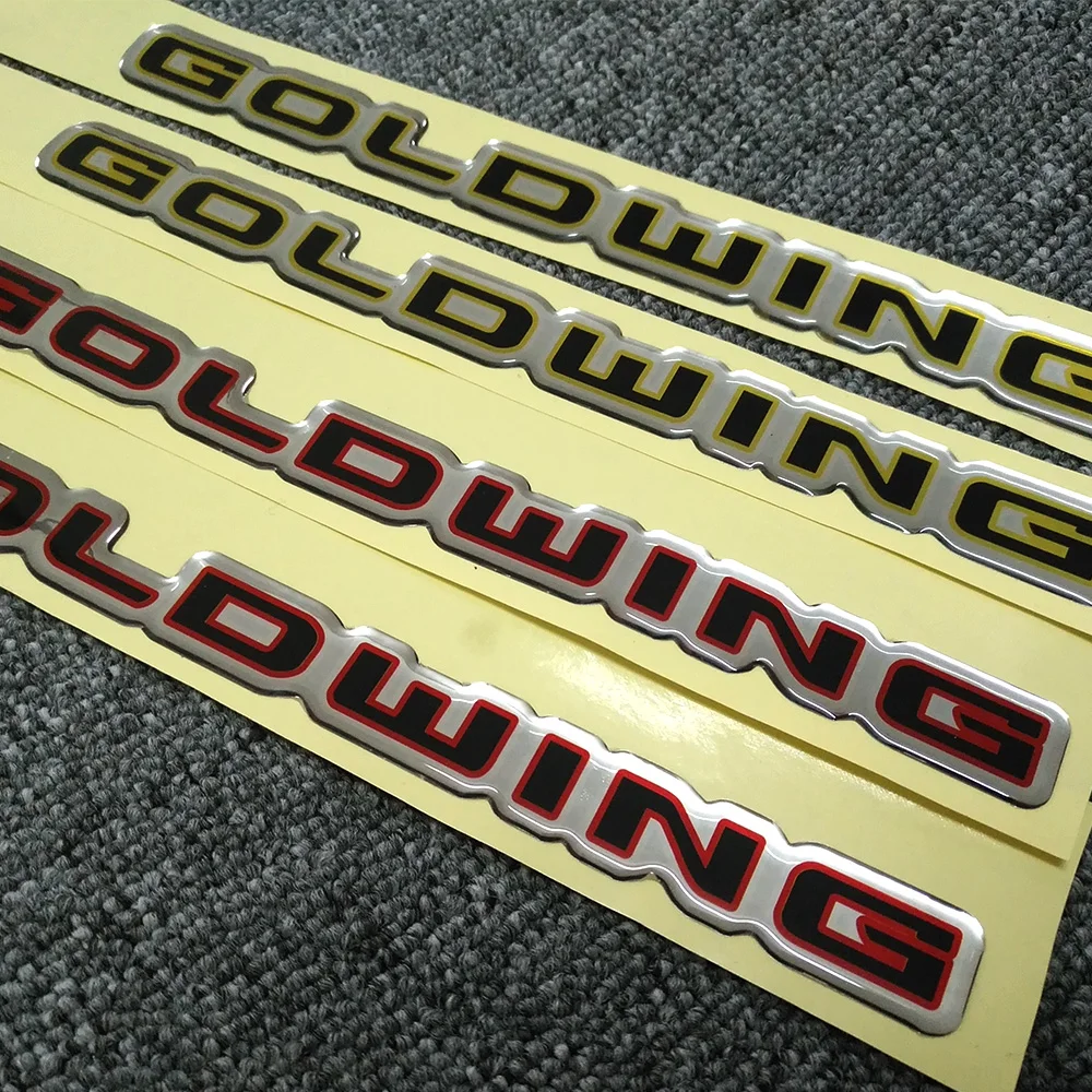 

For Honda Goldwing GL1800 Gold wing Tour F6B GL 1800 ABS 3D Battery Cover Emblem Side Fairing Stickers Decal Logo Symbol Mark