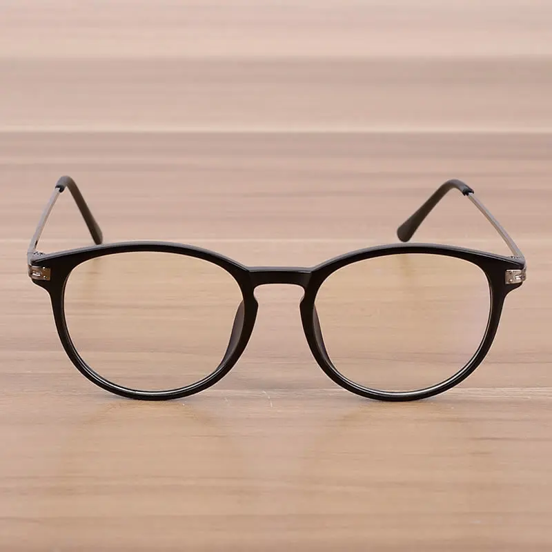 Classic Vintage Anti Blue Light Glasses for Men Women Computer Gaming Glasses Frame Clear Lens Blu-Rays Blacking Optical Glasses