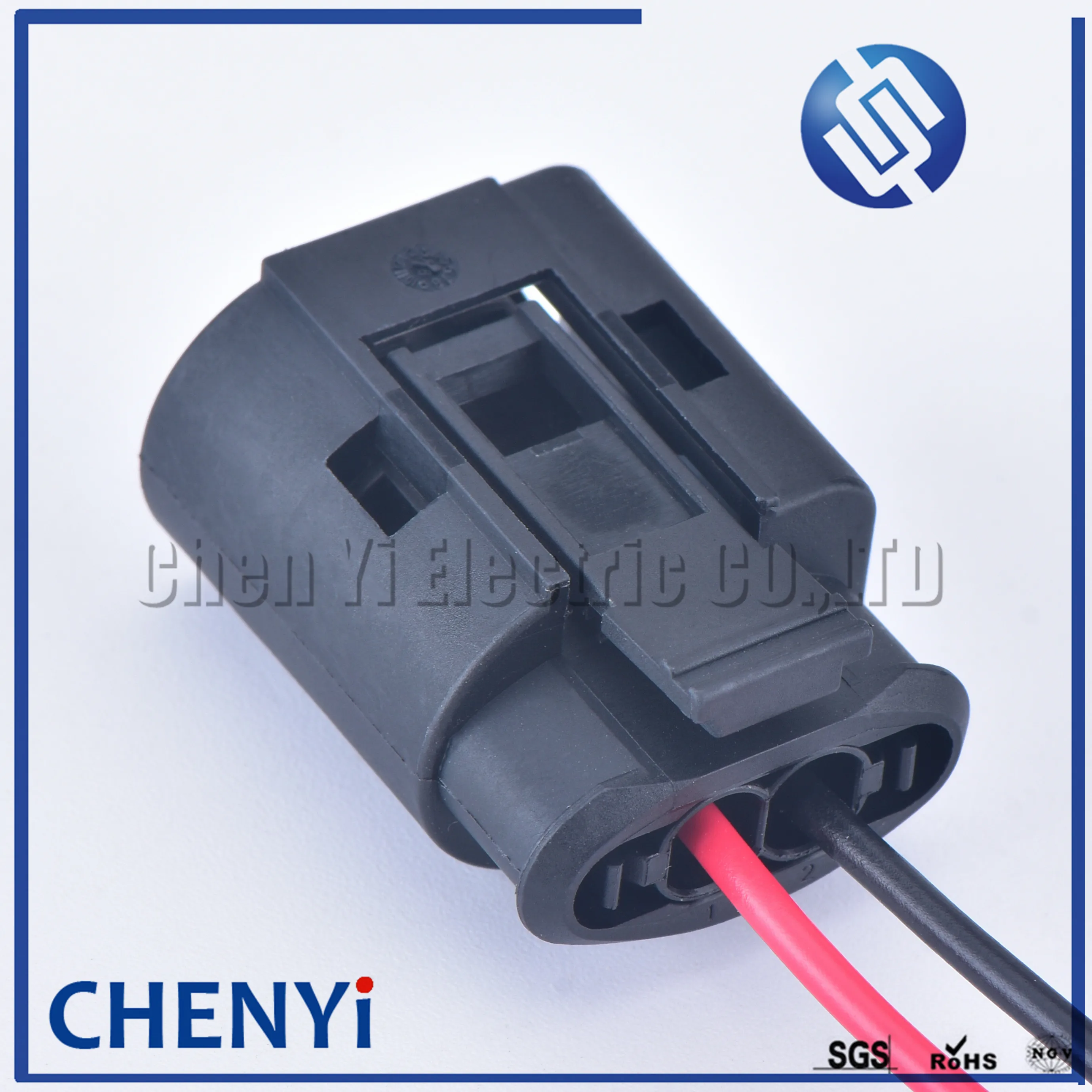 2 Pin Female 1-967412-2 0-965695-1 Waterproof Auto Socket Electrical Sealed Auto Connector with 15cm wire