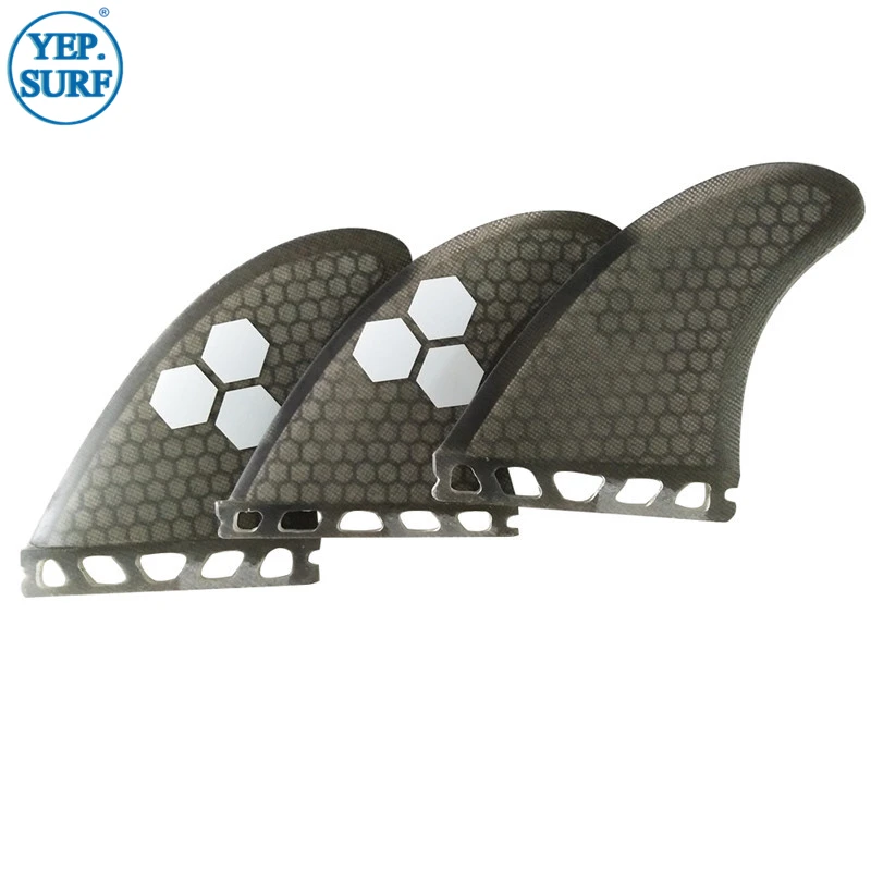 

Single Fiberglass Surfing Fin, Single Tabs, Gray Color Fins, Customized Fins, M, UK2.1