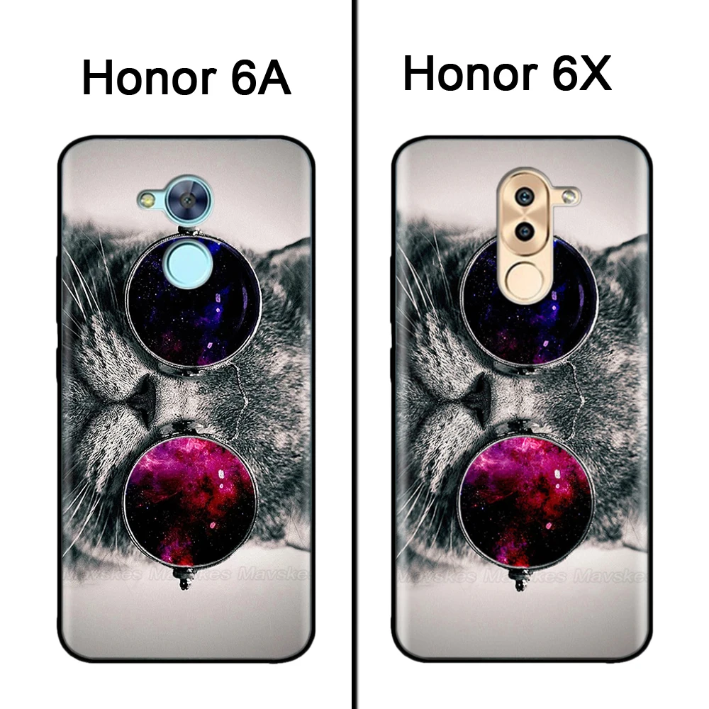 Phone Cases for Huawei Honor 6X Case Cover honor6X TPU Silicone Coque Fundas on For Huawei Honor 6A DLI-TL20 DLI-AL10 Cover Case