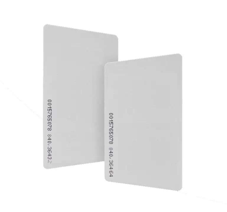 100pcs 125khz ID Card RFID Tag Access Control Card Smart Card  ID Keyfob 125KHz TK4100 ID Card for Access Control