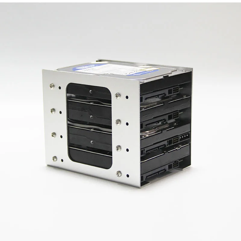 Aluminum 3.5 HDD Hard Disk bracket DIY Hard Disk Box Hard Disk Expansion Rack Chassis Accessories