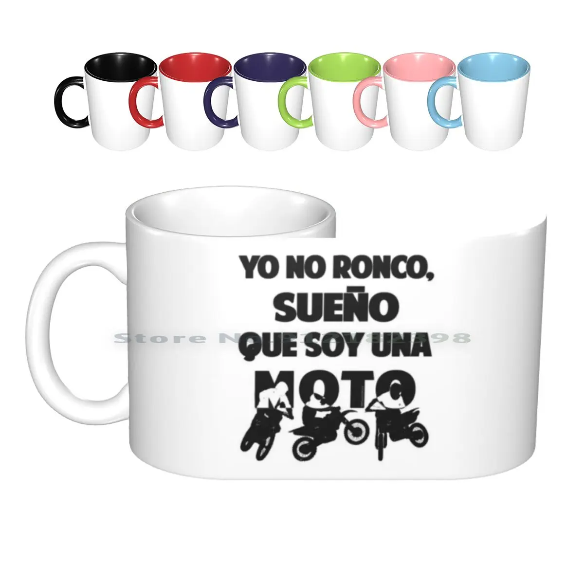 I Do Not Snore , I Dream That I Am A Motorcycle Ceramic Mugs Coffee Cups Milk Tea Mug Motorcycle Motorbike Hoarse Snore Snoring