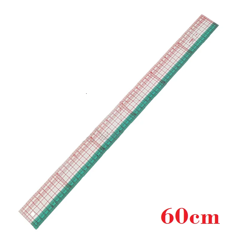 20/30/40/50cm Garment Ruler Two Color Grading Ruler Metric Ruler Patchwork Reglas Tailor Clothing Tool School Supplies