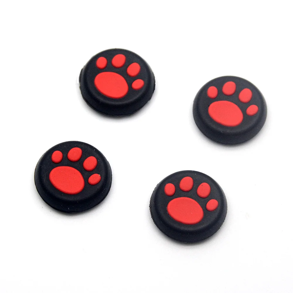 Poignées de manette de jeu en silicone pour Sony PS4, PS3, manette XBOX One 360, housse de bouton, capuchons de manette, 2 pièces par lot