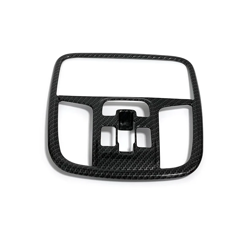 ABS Carbon fiber For Kia Optima K5 2016 2017 2018 Accessories Car front reading Lampshade panel Decoration Cover Trim Styling