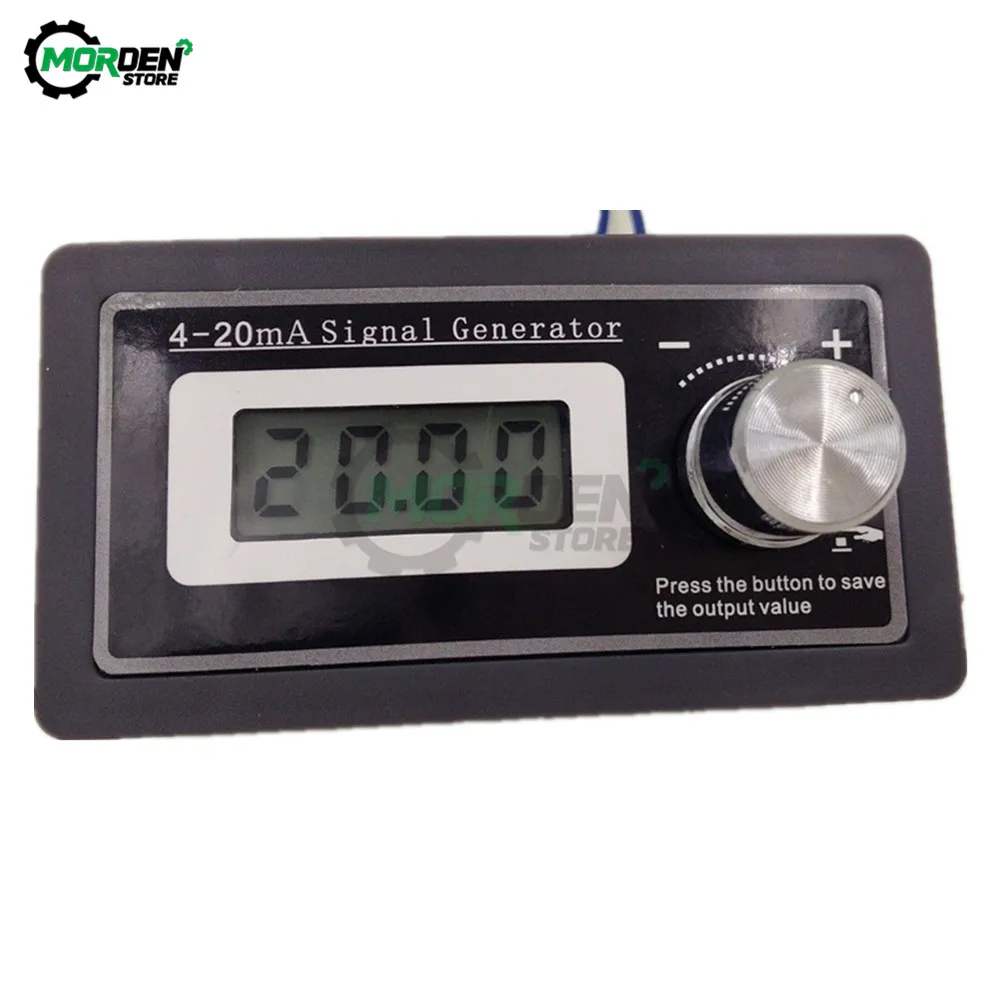 New 4-20m A Signal Two Wire Generator Current Transducer Load Tester PLC Instrument LCD Output Dropship