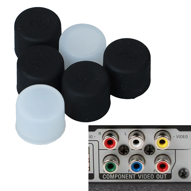 10Pcs Silicone Tv A…