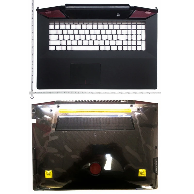Nowa osłona ramki LCD do Lenovo Ideapad Y700-17 Y700-17ISK COVER Palmrest Upper Case Touchpad AP0ZH 000400   AP0ZH 000410   zawiasy