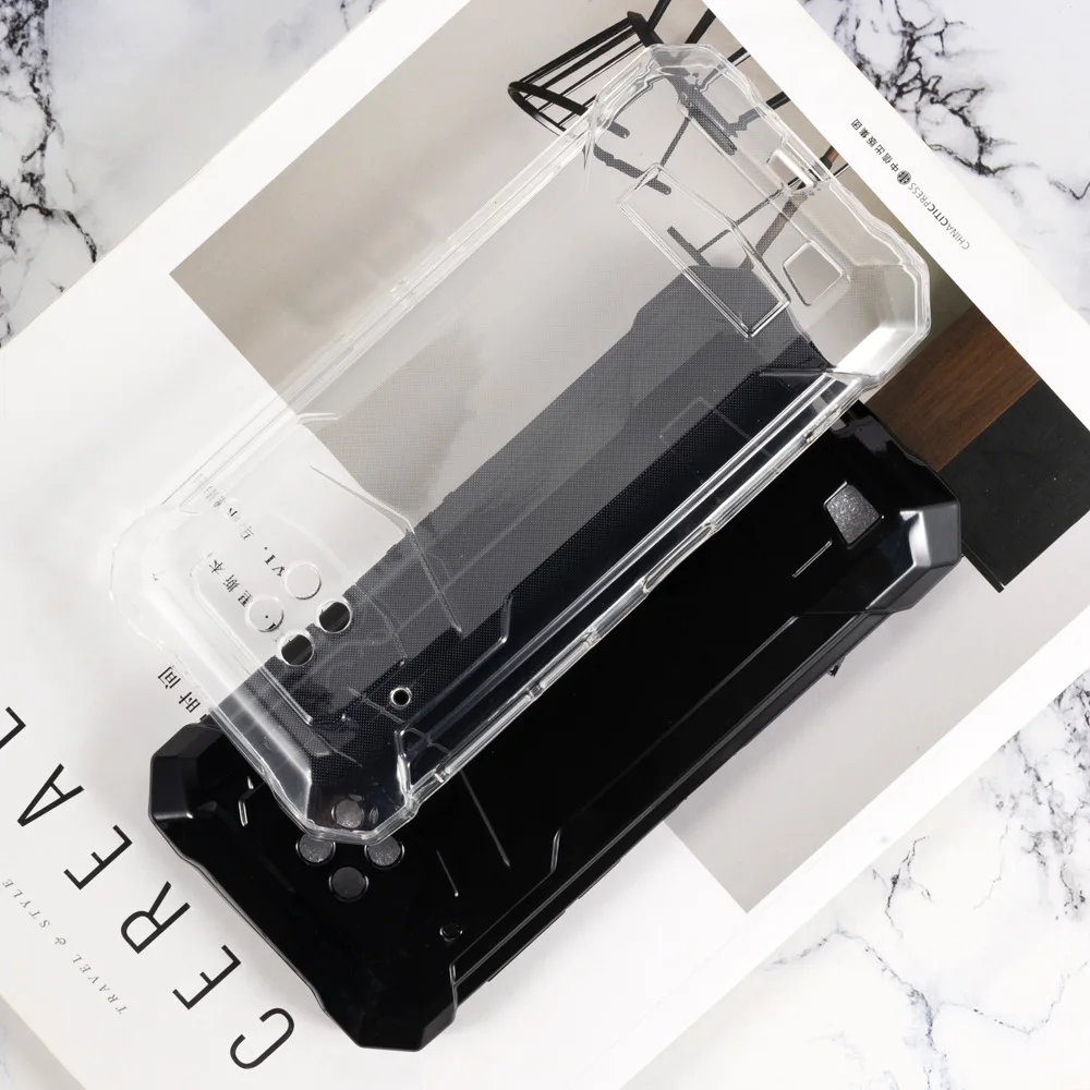 3-in-1 Case + Camera Tempered Glass On For Doogee S88 S88 Plus ScreenProtector Glass For Doogee S88 Pro 3D Glass