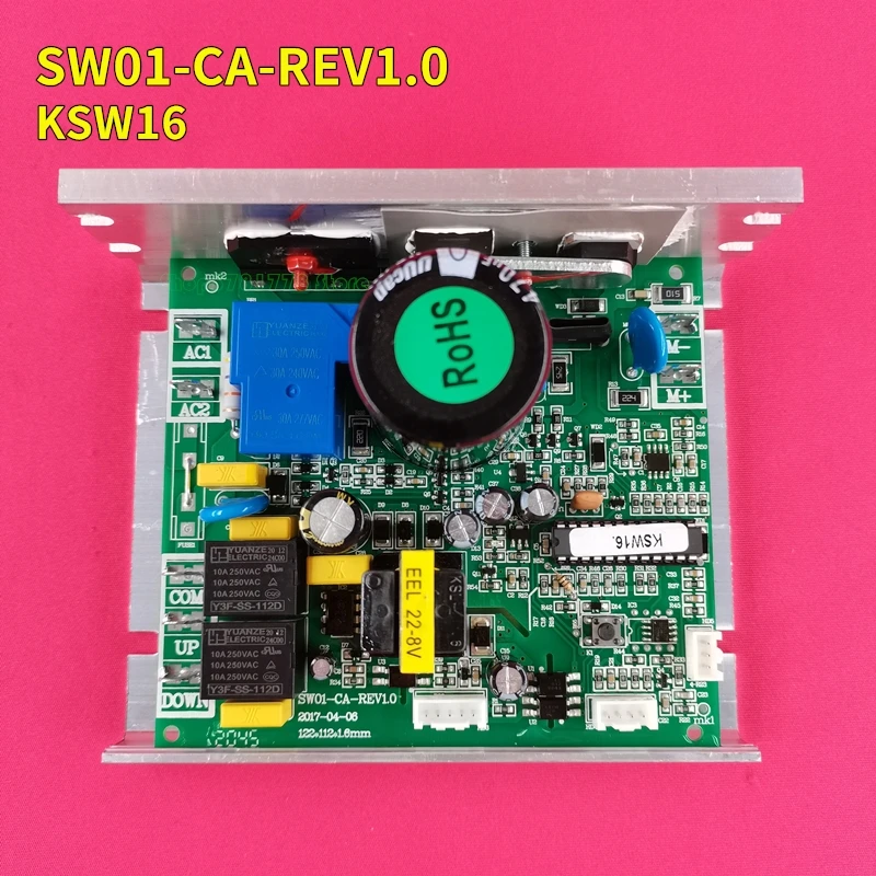 KSW16 SW01-CA-REV1.0 Treadmill motor Controller Reebok ZR9 Treadmill Control board Driver board Mainboard SW02-CA-REV1.0 repair