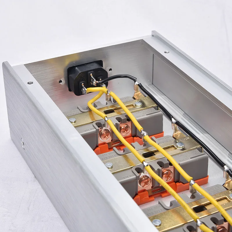 Nuovo arriva telaio in alluminio presa di corrente ca Standard americana per DAC AMP audio