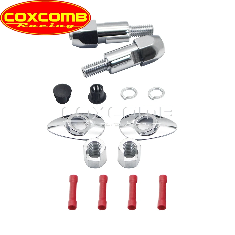 For Harley Dyna Wide Glide Fat Bob FXDF FXDWG FXDFSE/2 Chrome Detachable Side Plates Rack Sissy Bar Bracket Docking Hardware Kit