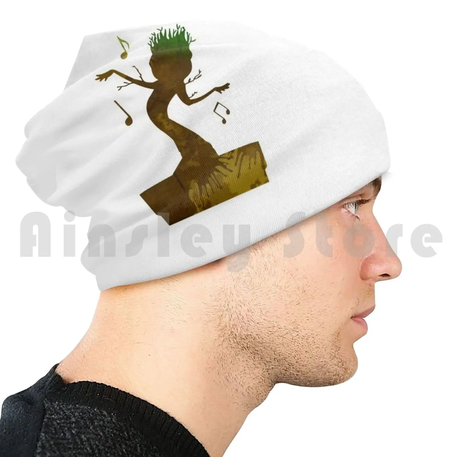 Baby Inspired Silhouette Beanies Knit Hat Hip Hop Baby Inspired Silhouette Baby Guardians Galaxy 2 image 3