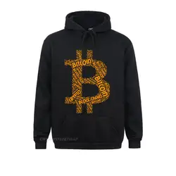 Bitcoin Revolution Block Chain Crypto Word Harajuku Hoodies Cryptocurrency Crew Neck Hoodie Jacket Cotton Men