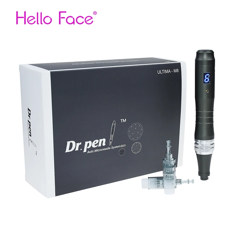 Dr. Pen Ultima M8 Professional Derma Pen Wireless Powerful dr pen Electric Mircroneedling Pen Skin Care Machine