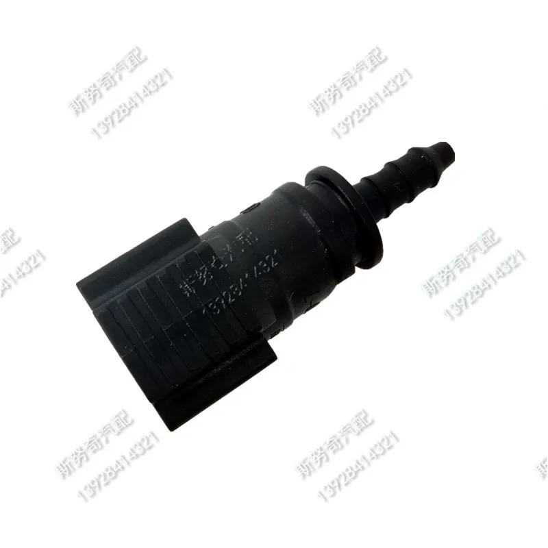 6.30 ID4 180 degree plastic connector auto Fuel line quick connector fittings 2PCS a lot