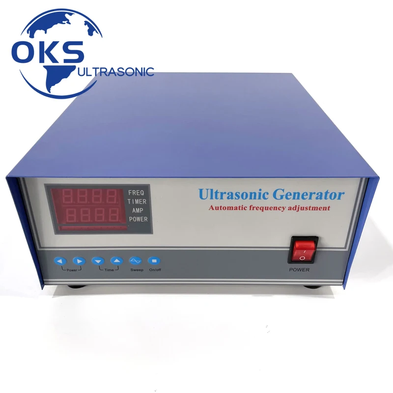 

120KHZ 1200W High Frequency Digital Ultrasonic Generator Box For Industrial Parts