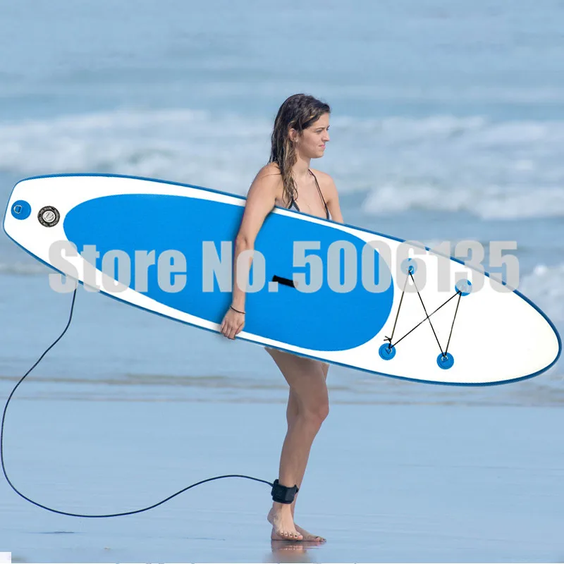 Draagbare Surfplank 305*76*15Cm Opblaasbare Stand Up Volwassen Anti-Lek Klep Paddle Board Isup Surfboard Bonus Manual Pum