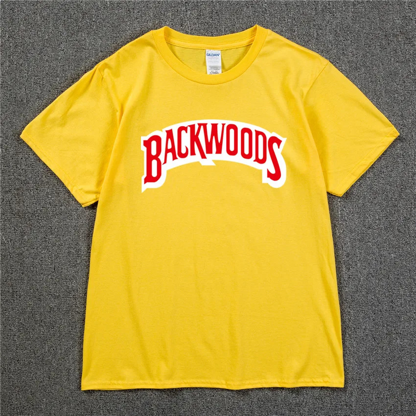 BACKWOODS T Shirts 2022 Brand New Men Short Sleeve Cotton T-Shirt Fashion Street Hip Hop Rock Streetwear Men Swag Tshirt