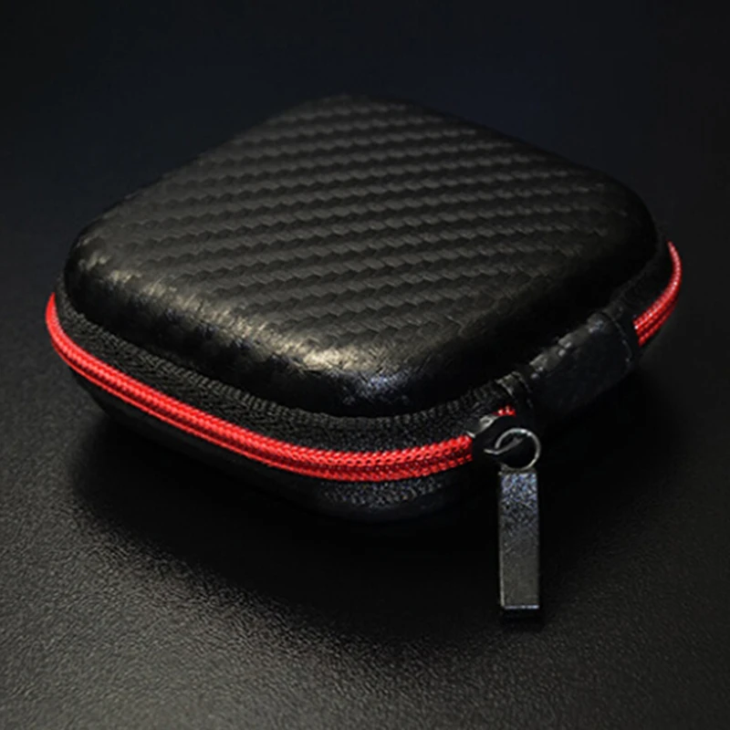 

Coin Carry Storage Earphone Headphone Bag Box Earbud Hard Case Travel Portable