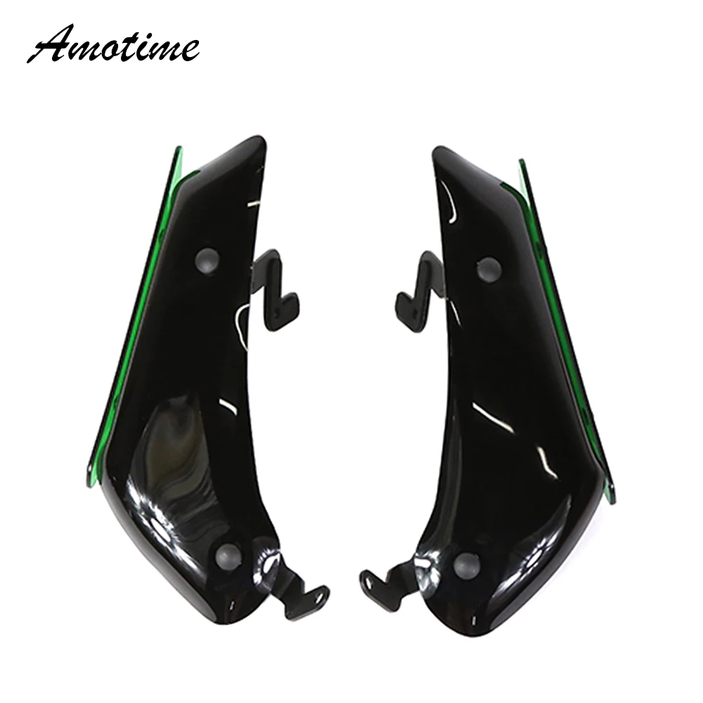 For KAWASAKI ZX10R ZX-10R 2011-2020 2018 Motorcycle Fairing Parts Aerodynamic Wing Kit Fixed Winglet Fairing Wing