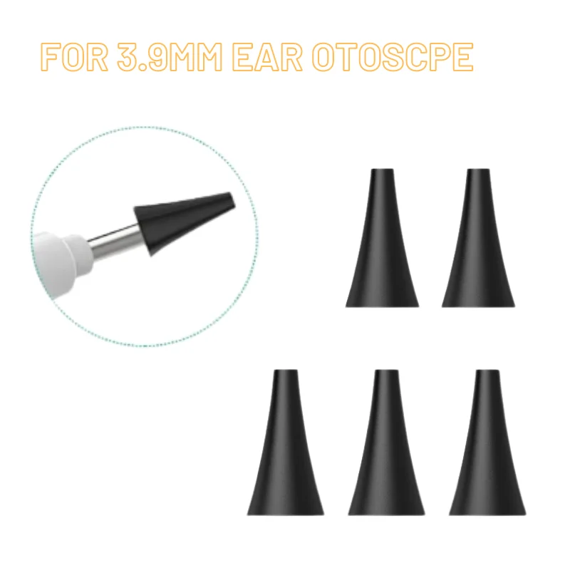 LMS CAP-Ear Specula Set for Digital Otoscope Ear Wax Removal Camera Ear Funnel Accessories on 3.9mm Visual Ear Spoon Camera