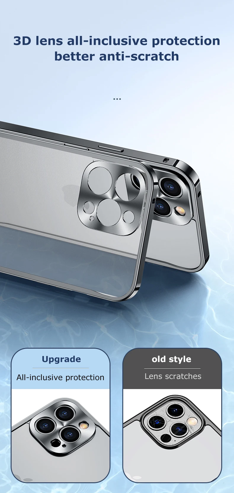 Metal Phone Case For IPhone 12 13 14 15 16 17 Pro Max Cover 16Plus Magnetic Aluminum Frame Phone Shell For IPHON 16 17 Pro Max
