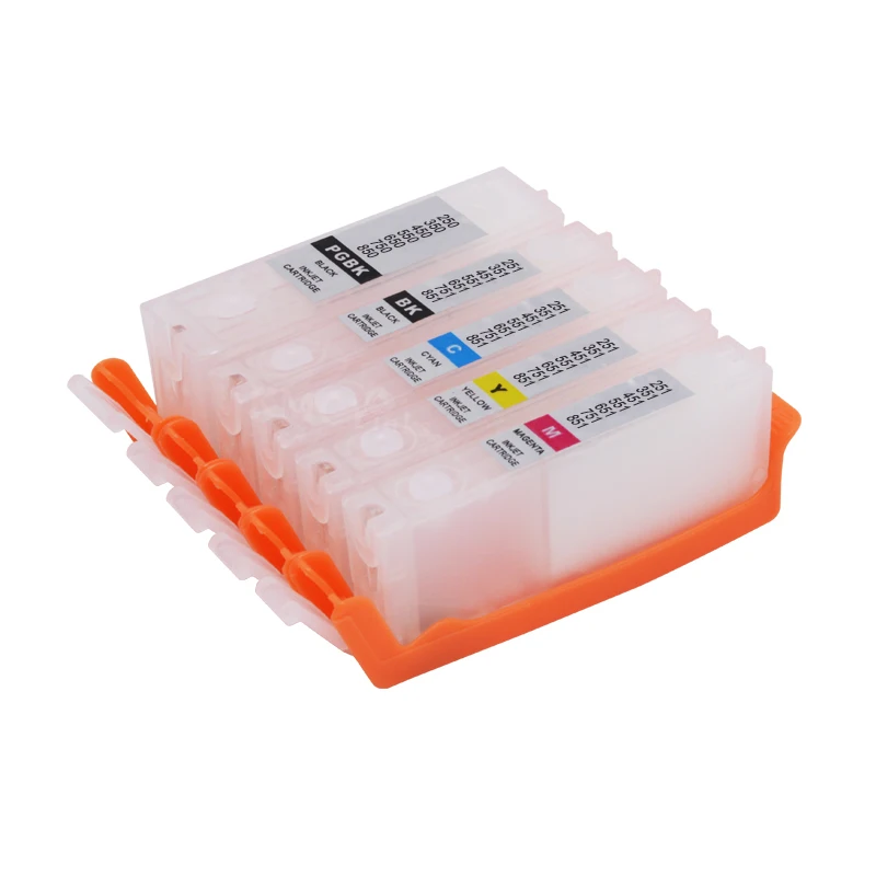 KMCYinks For CANON MX924 IX6840 MX 924 IX 6840 Ink cartridge PIxma printer 5 Color refillable ink cartridge PGI450 CLI451