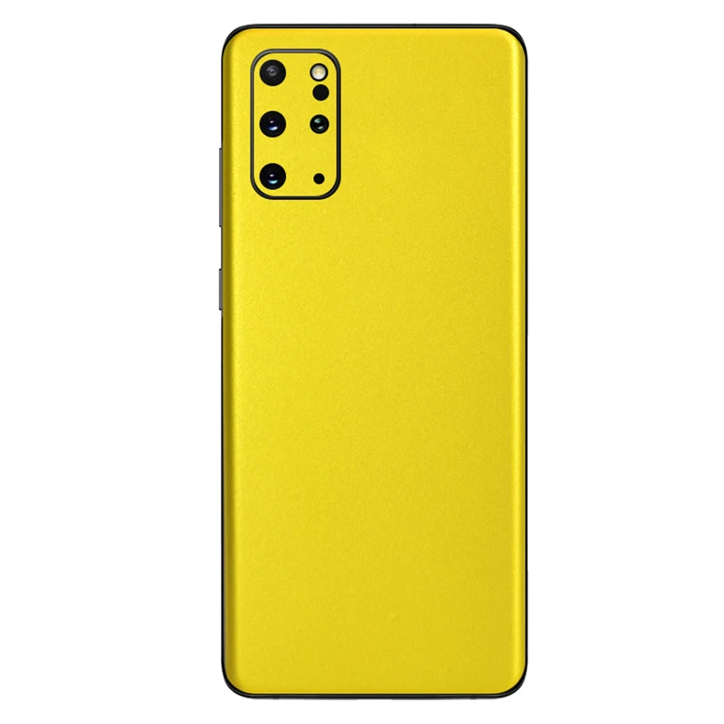 Colorful Matte Film Wrap Skin Back Paste Ice Sticker For SAMSUNG Galaxy S21 S20 Ultra Note 20 10+ Note 9 8 S10 Plus S10e S9 8+