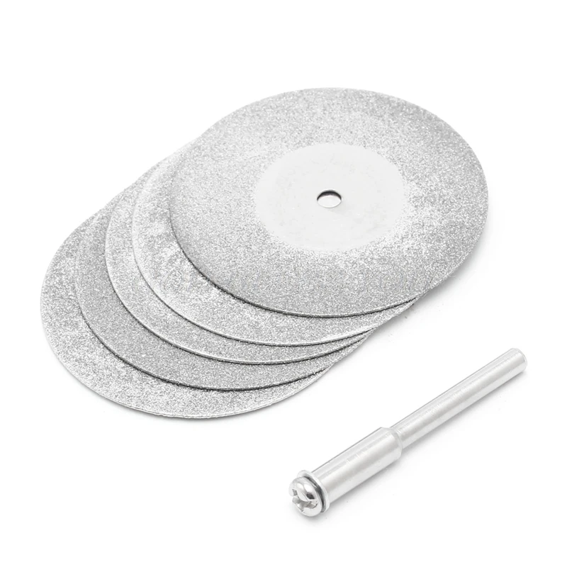 5pcs/lot Dremel Accessories Diamond Grinding Wheel Saw Circular Cutting Disc Dremel Rotary Tool Diamond Discs Drop Shipping