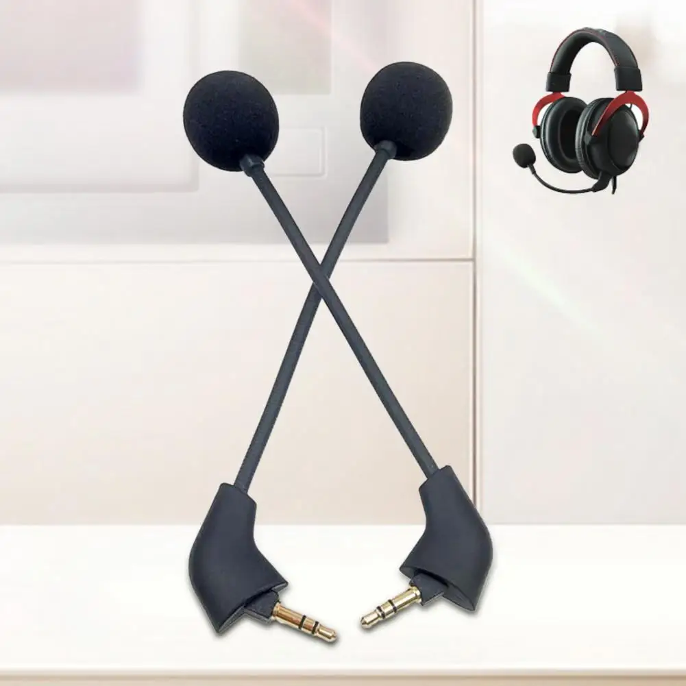 Headset para jogos com microfone e microfone, fone de ouvido prateado para Cloud X Cloud II Cloud Core e Cloud Pro, 3 5mm