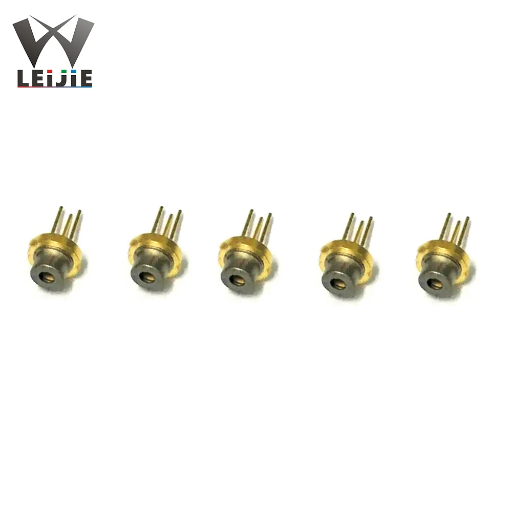 5pcs ADL65052TL 650nm 5mW TO-18 2.2V-2.4V Red Light Laser Diode Tube  High Quality N Type with PD with Glass Window