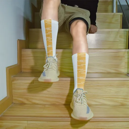 Imagen 2 del producto Calcetines 3D divertidos y creativos con garra de pie de pollo para mujer, novedad, dedos de los pies de animales, calcetines largos elásticos transpirables, calcetines altos para hombre y mujer