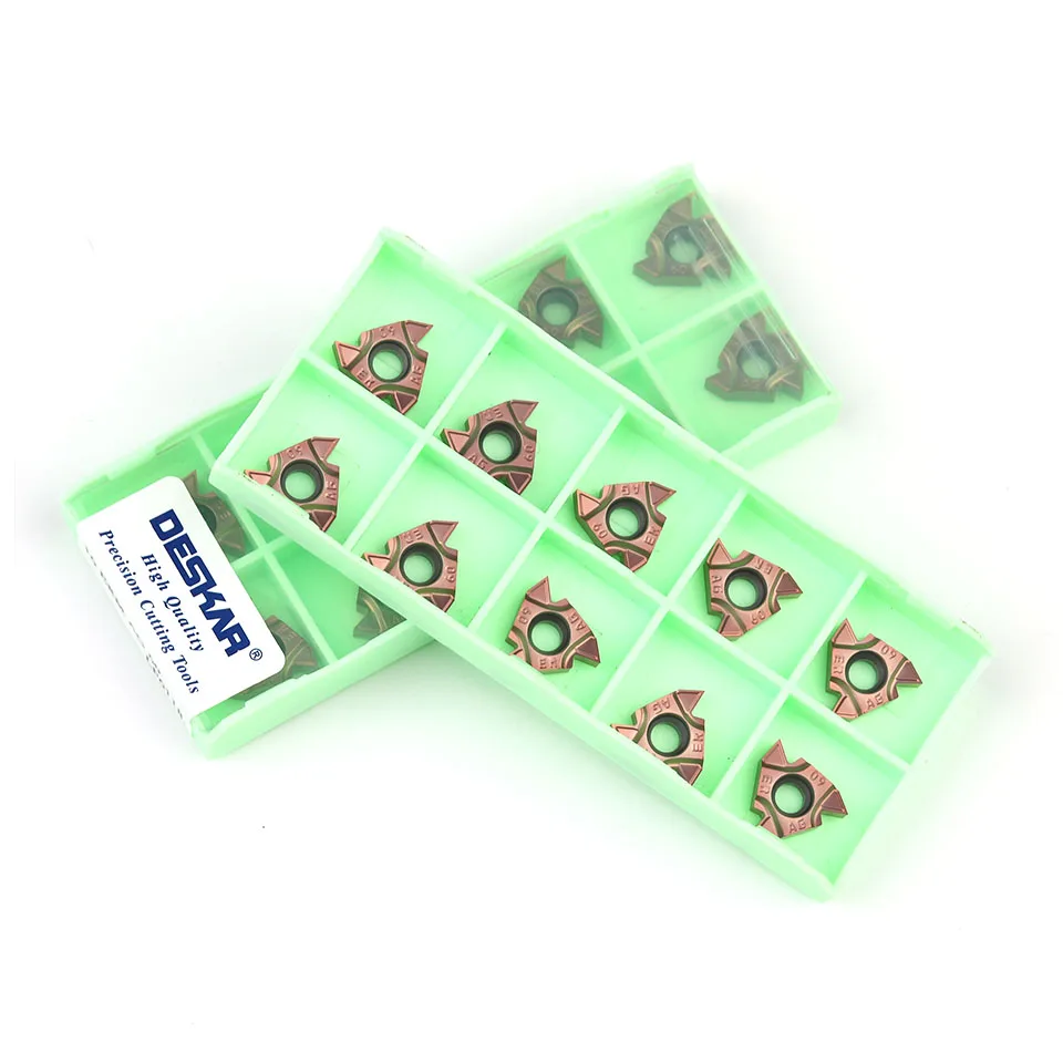 DESKAR 16ERM 16IRM 1,0 ISO 1,5 ISO 2,0 ISO 2,5 ISO 3,0 ISO 11W 14W AG55 AG60 LF6118 carbide Insert Cnc-drehmaschine Werkzeug für Edelstahl