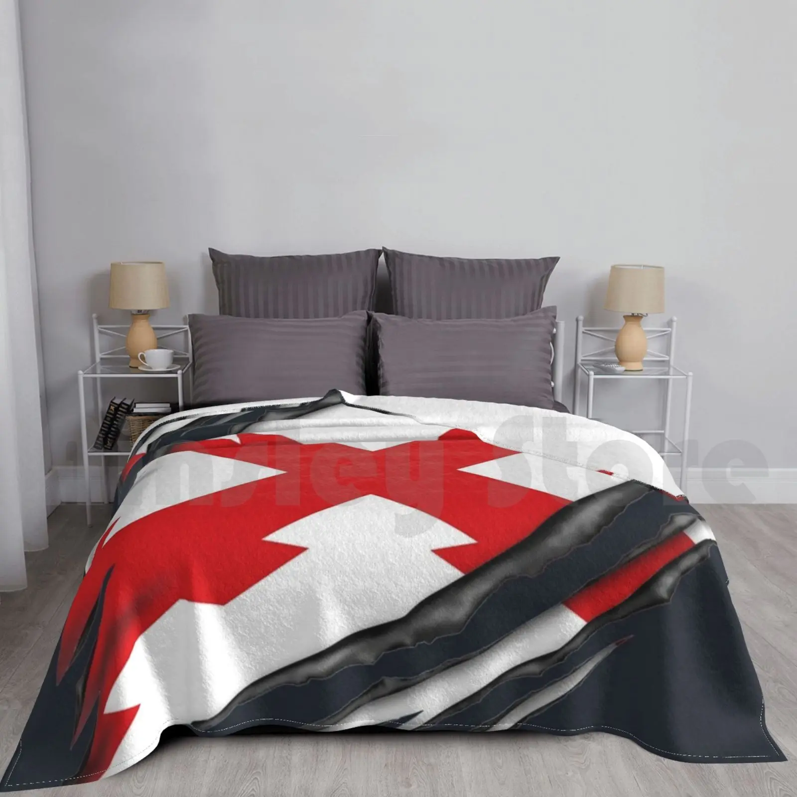 

Show It With Pride. Blanket Fashion Custom Cross Tear Cross Spain History Thirds Army Marine Navy Flag Blah Lezo