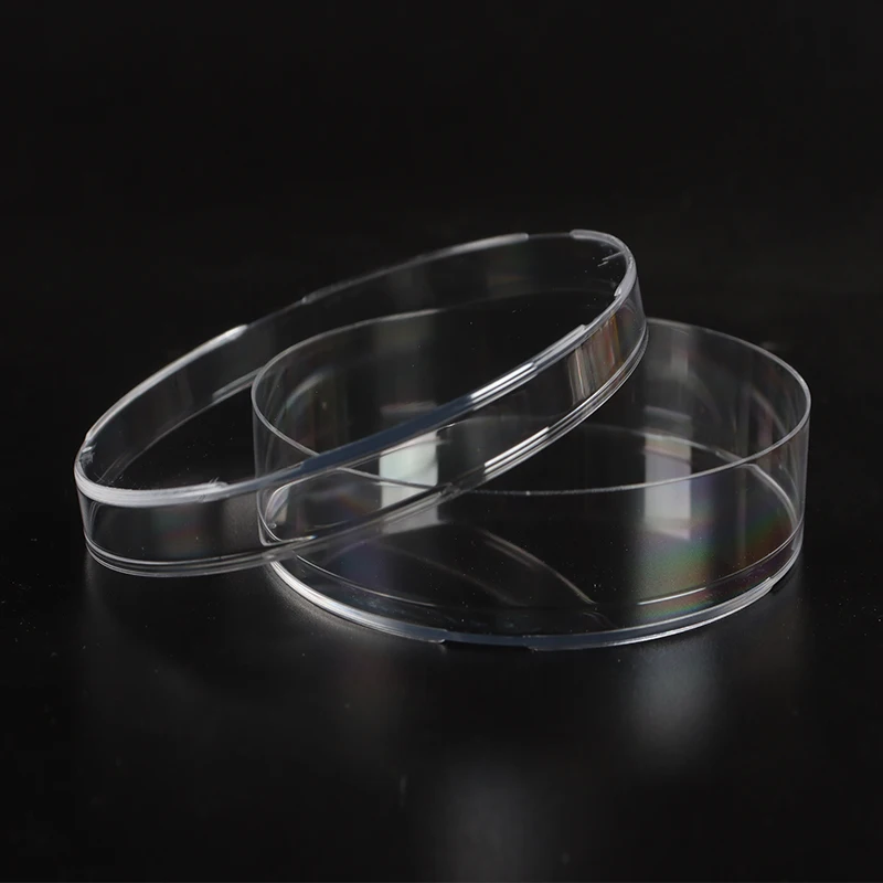 

WEIAI 10Pcs Medical Grade Polystyrene Sterile Petri Dishe School 90*15MM Laboratory Biological Cells Bacteria Petri Dishes