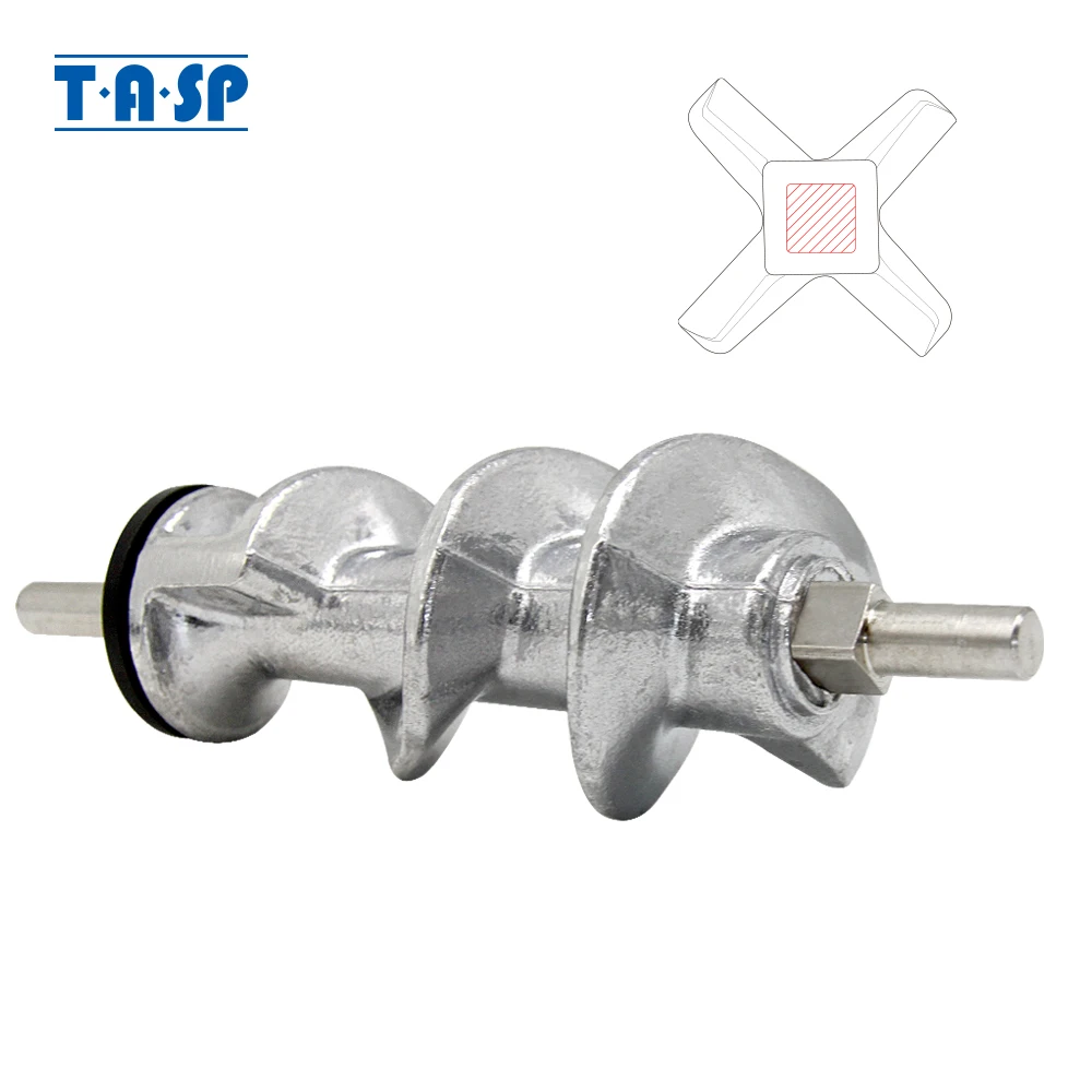 1 قطعة 155 مللي متر اللحوم طاحونة المسمار المفرمة اوجير جزء صالح #8 واحدة الوجهين سكين ل مولينكس HV8 HV9 HV10 ME610 ME625 ME630 665 740 ME850