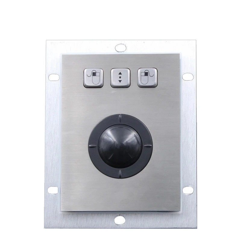 

Panel Mount Rugged Industrial Trackball Mouse 36mm Diameter For Kiosks And Industry Control