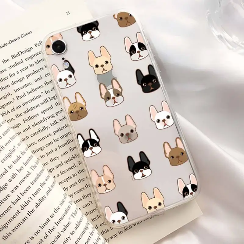 French Bulldog Phone Case for iphone 13 11 12 pro XS MAX 8 7 6 6S Plus X 5S SE 2020 XR case