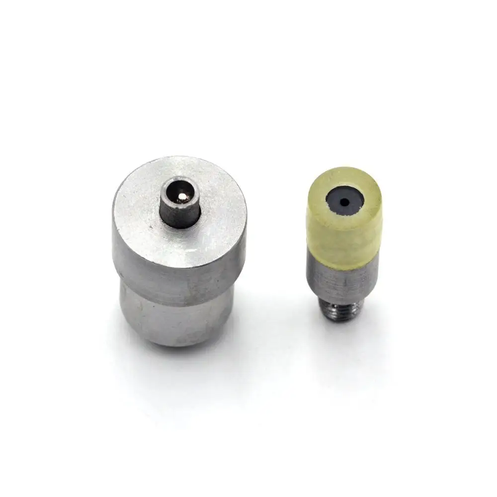 KALASO 1Set Hand Press Die Mould Tool for 6.5x5.5 mm Acrylic Cone Punk Studs Rivets Spikes DIY Craft Supplies