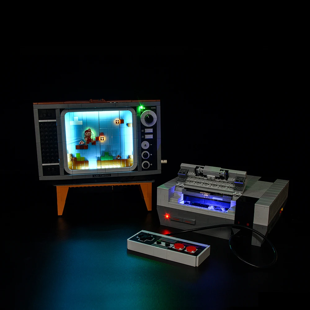 EASYLITE-juego de luces LED para Nintendo Entertainment System, Super Kit de iluminación, sin modelo, 71374